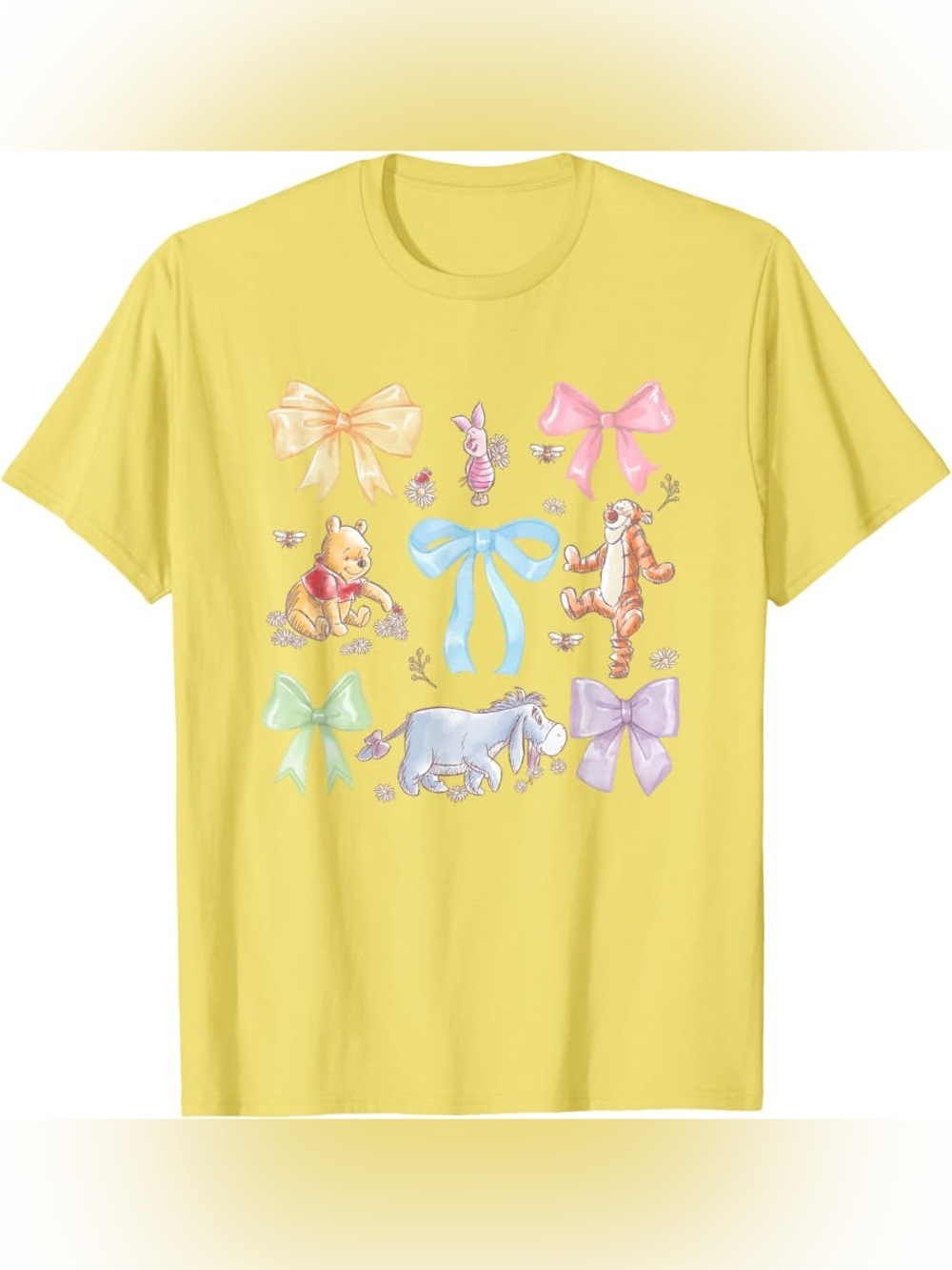 NEW Disney Winnie the Pooh and Friends Bow Tee